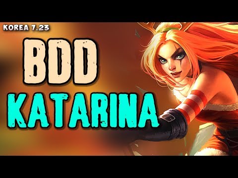 LZ Bdd plays Katarina mid v Malzahar matchup - Korean SoloQ patch 7.23