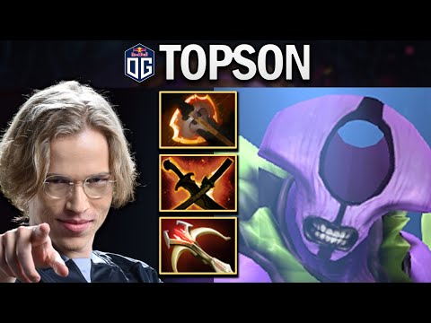 OG.TOPSON SMURF FACELESS VOID WITH ORANGE BUILD - DOTA 2 7.27 GAMEPLAY
