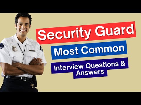 Security Guard Interview Questions and Answers for 2026