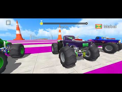 impossible Ramps Extreme Monster Truck Demolition Derby 3D -Crazy Car Crash Racing- Android Gameplay