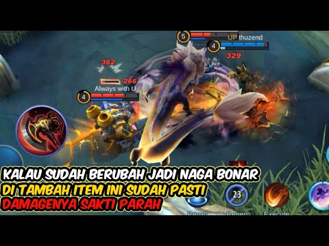 YU ZHONG PAKAI ITEM INI JADI OP BANGET[EMBLEM DAN BUILD TOP GLOBAL YU ZHONG]