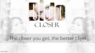 Dido - Closer | Lyrics
