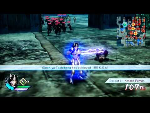 Samurai Warriors 3 - Story Mode: (Chapter Two) Tachibana Ginchiyo [Part 1 of 2]
