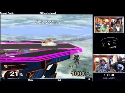 AZ PR RR Invitational  Pools - Medz (Fox/Marth) vs GG7 (Captain Falcon)