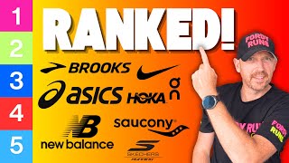 Ranking the Top Running Shoe Companies in 2025