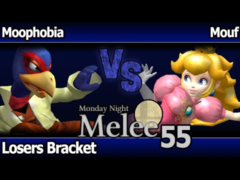 MNM 55 Melee - Moophobia (Falco) vs Mouf (Peach) - Losers Bracket