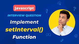 Download the video "Frontend Interview Question | Implementing JavaScript setInterval() Function from Scratch"