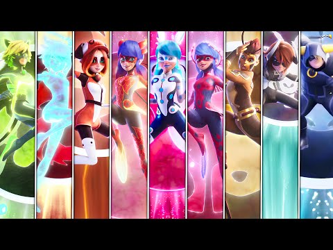 Miracuous Season 6 New Transformations!