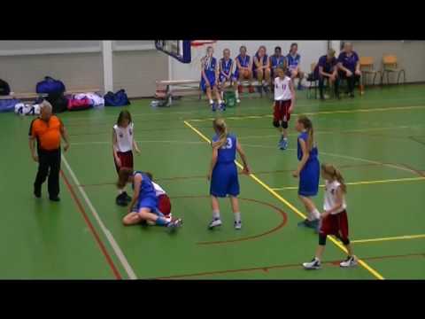 Basketball NK Nederlands Kampioenschap VU12 Dozy Dames BV Den Helder-Lokomotief Rijswijk 21-05-16