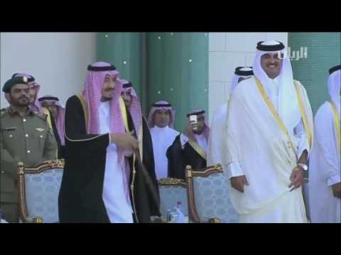Saudi King Salman performs traditional Qatari dance (N24India)