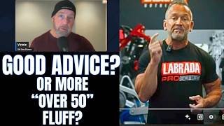 Lee Labrada Talks Muscle Building - Nutrition - TRT for Men Over 50 (My Reaction)