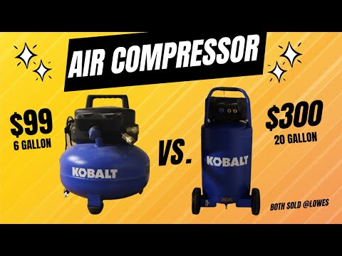 SAVE TIME and MONEY picking out Air Compressor