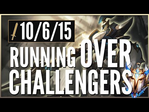 14 YEAR OLD RUNNING OVER CHALLENGERS WITH S11 HECARIM JUNGLE! - League Of Legends
