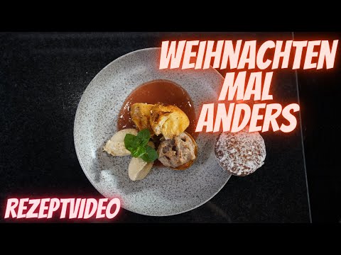 Mega knuspriges Hähnchen mit Humus und Bratbirne - Winterrezept - StM S01-E01 - Rezeptvideo