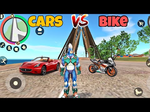 rope hero vice town game | ktm bike vs all cars race | rope hero game | rope hero vice town#ropehero
