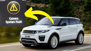 Range Rover Evoque: “Camera System Fault” warning