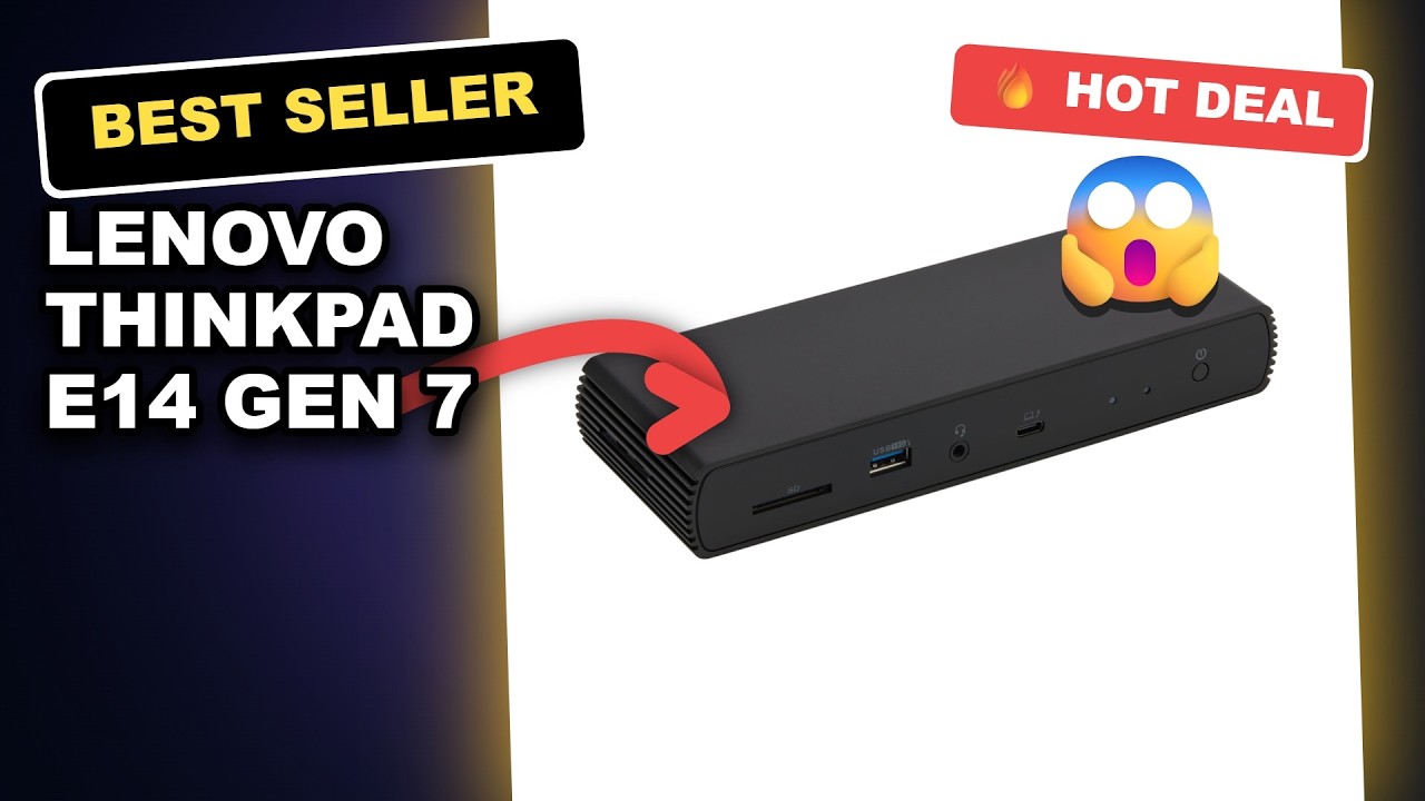 Lenovo ThinkPad E14 Gen 7 Honest Review: Is This The Best Business Laptop Under $1000? review video