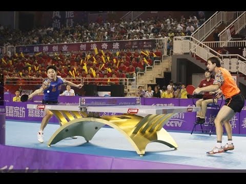 Timo Boll vs Fang Bo (Chinese Super League 2015)