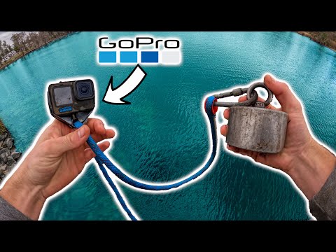 I Put A GoPro On My Magnet Fishing Magnet - Ultra Clear Underwater Footage (POV: Magnet Fishing)