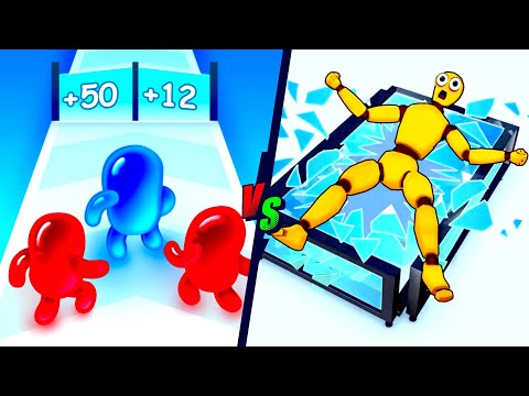Join Blob Clash 3D vs Kick & Break 💥🧠🔥 Walkthrough Max Levels Gameplay (Android/iOS) DF4G6H