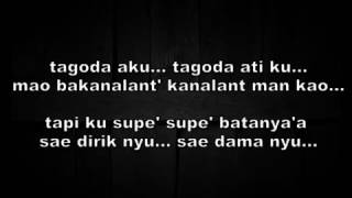 Download lagu TAGODA AKU lagu DAYAK AHE offical LIRIK mp3