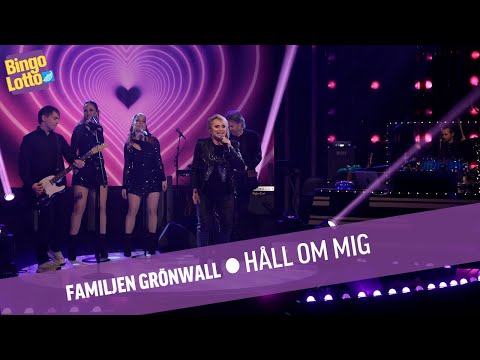Nanne Grönwall m familj -  Håll om mig - Live BingoLotto 23/2 2025