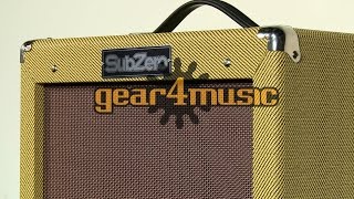 Video thumbnail for Subzero V15G Vintage 15W & V35RG 35W Guitar Amps by Gear4music Guitars