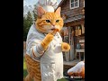 The Cat With Amazing Cooking Skills One Bite Of Chicken Leg Conquered The Entire Internet