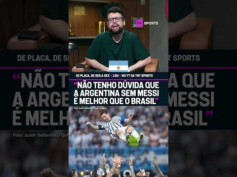 “SEM O MESSI, A ARGENTINA CONTINUA NO TOP 5 SELEÇÕES DO MUNDO!” ⚽️