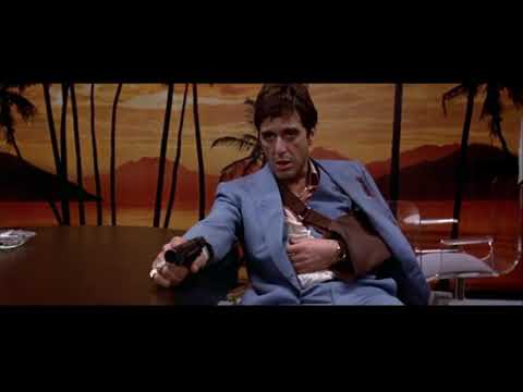 Scarface  1983- You too Mel you fucked up