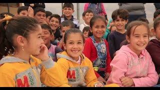 This traveling clown troupe brings moments of joy to Syrian refugees