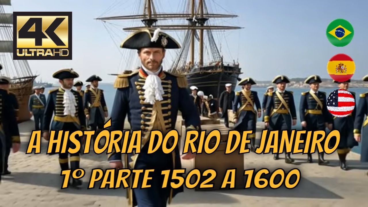 Historia do Rio de Janeiro 1º Parte【4K】 | Viagens Cariocas
