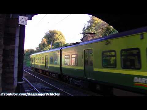 Dart Train number 8612 - Killester Station, Dublin