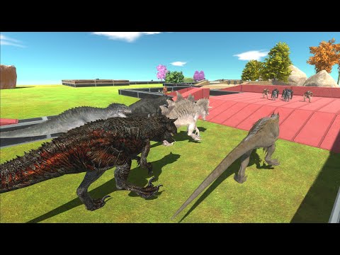Hybrid Dino Power Championship - Animal Revolt Battle Simulator