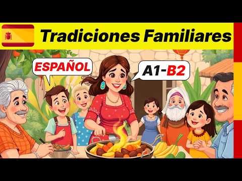 🧔 Aprende a hablar español como un nativo con historias de la vida diaria | Learn A2-B2 Spanish