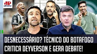 "PELO AMOR DE DEUS! ME IMPRESSIONA como..." POLÊMICA com Deyverson antes de Palmeiras x Botafogo?