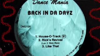 BACK IN DA DAYZ (DJ DEEON) - Rick's Revival (Luv 2 Slick Rick)