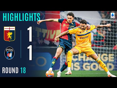 GENOA-PISA 1-1 | HIGHLIGHTS | Pisa Continue Unbeaten Run On The Road | Serie A 2025/26