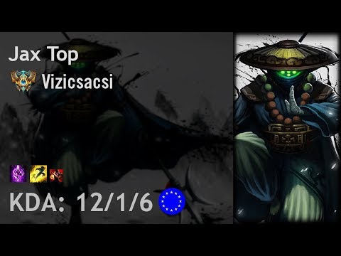 Jax Top vs Talon - Vizicsacsi - EUW Challenger Patch 7.20
