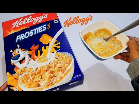 Corn flakes kellogg''s frosties cereal, 500g, packaging type...