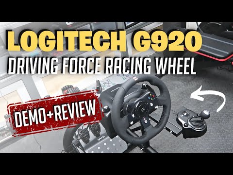 LOGITECH G920 Driving Force Racing Wheel DEMO + REVIEW!