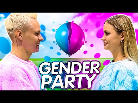 МЫ УЗНАЁМ ПОЛ РЕБЕНКА! Gender Party / Аня Ищук и Димасблог