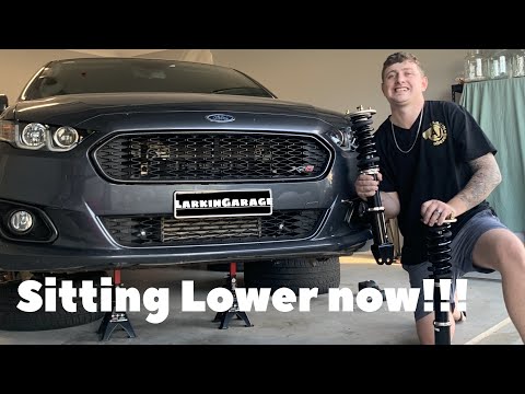 BC Racing Coilover INSTALL For My FGX!!!!!