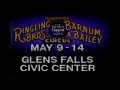 1989 Ringling Bros Circus May 9 14 Glens Falls Civic Center Commercial 2