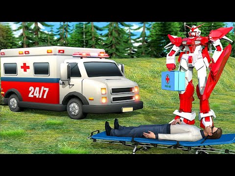 Transformers Robot Superhero Rescue Animals Mission - Android iOS Gameplay