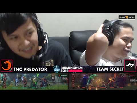 TNC Predator vs Team Secret Game 1 (Bo3) | ESL One Birmingham 2019 Lower Bracket Round 2
