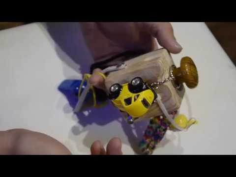 Бизиборд своими руками. Сэкономьте своему ребёнку 32 доллара. Развивающая игрушка.