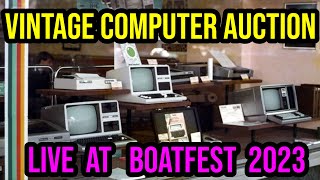 Vintage Computer Auction at Boatfest 2023