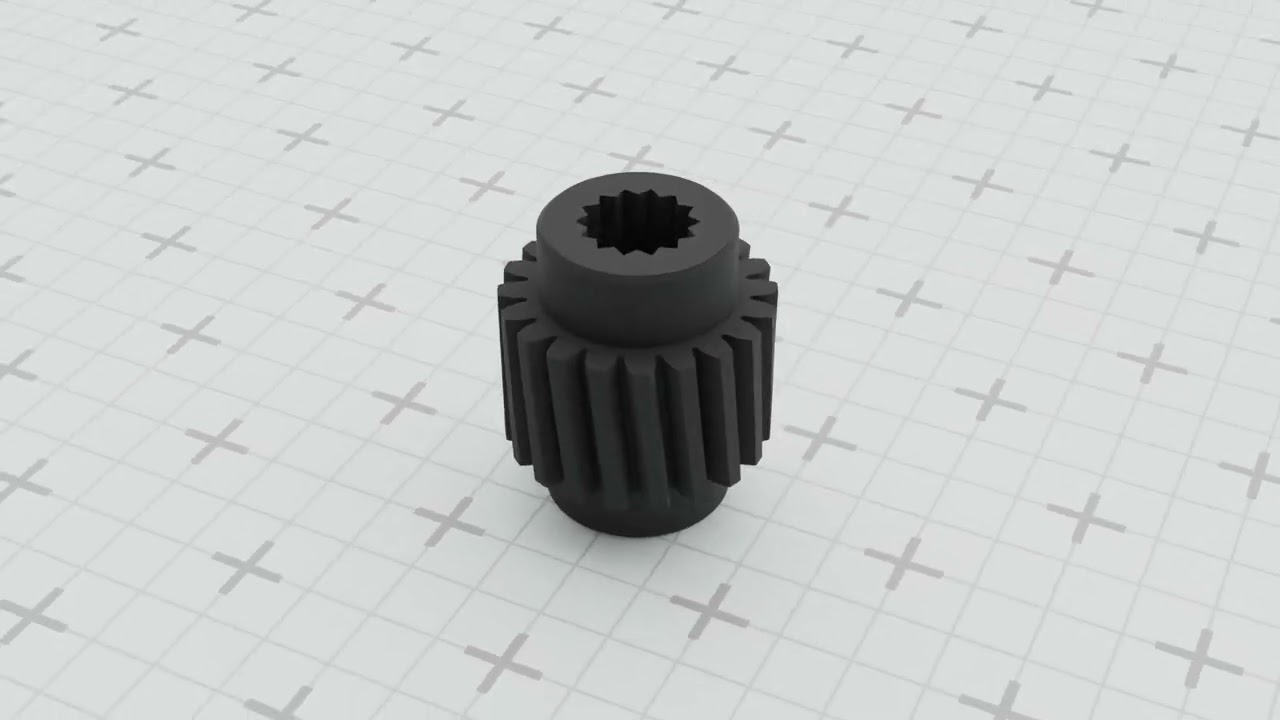 Power Electric Seat Adjustment Gear Fit 3D Print Model