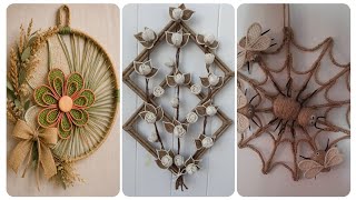 Stylish Jute Rope Wall Hanging Ideas | Creative Craft for Home Decor